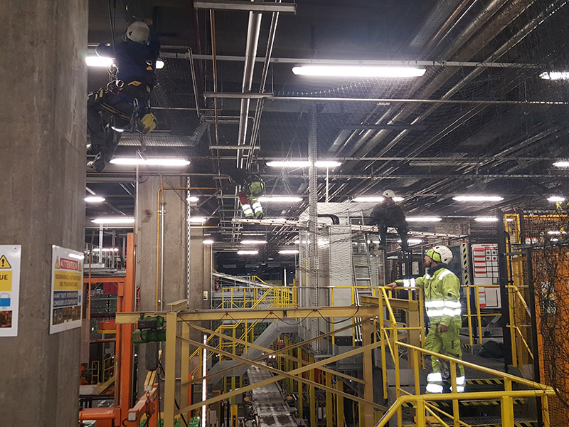 Atelier sur cordes Strasbourg Filet de protection