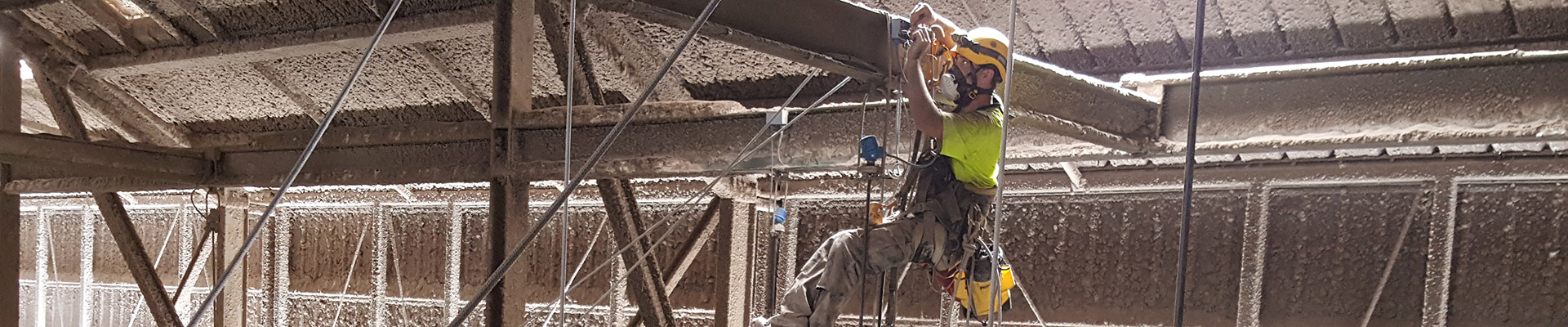 Nettoyage, désinfection, dépoussiérage, Atelier sur cordes